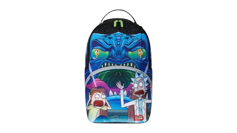 Pre-owned Sprayground Rick And Morty Galactic Getaway Backpack In Multi