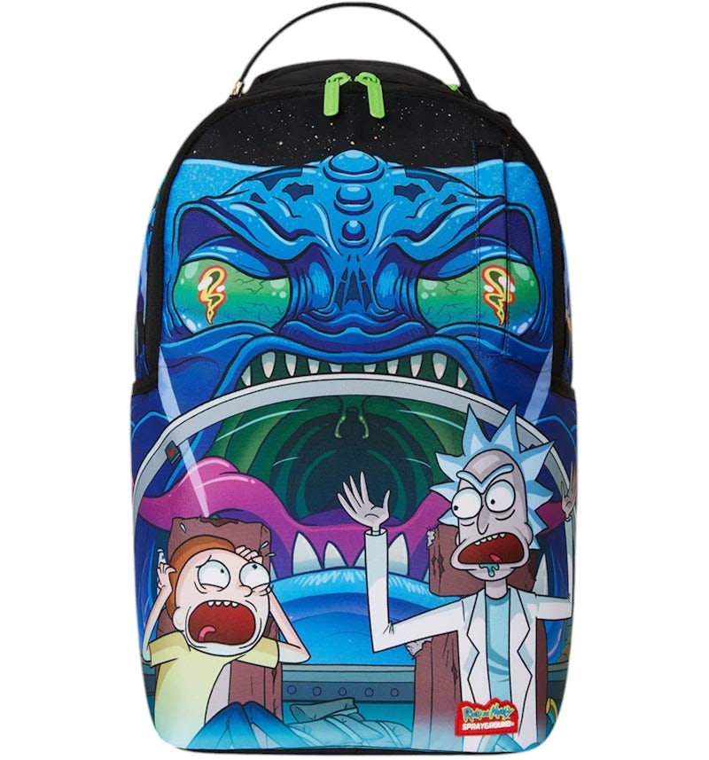 Sprayground Rick And Morty Galactic Getaway Backpack Multicolor