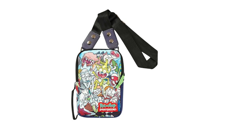 Sprayground Rick & Morty Crammed Sling Multicolor