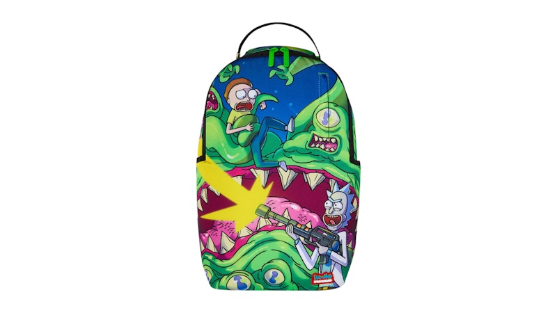 Sprayground Rick and Morty Mutant Hunters Backpack Multicolor