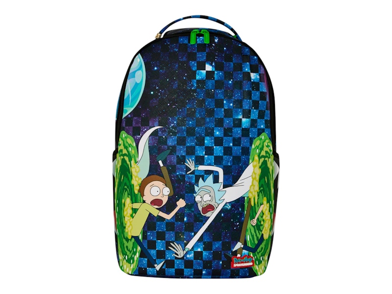 Sprayground Rick and Morty Portal Jumping Backpack Multicolor