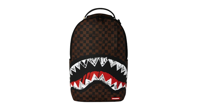 Sprayground Rough Cuts Sharks In Paris Backpack Multicolor