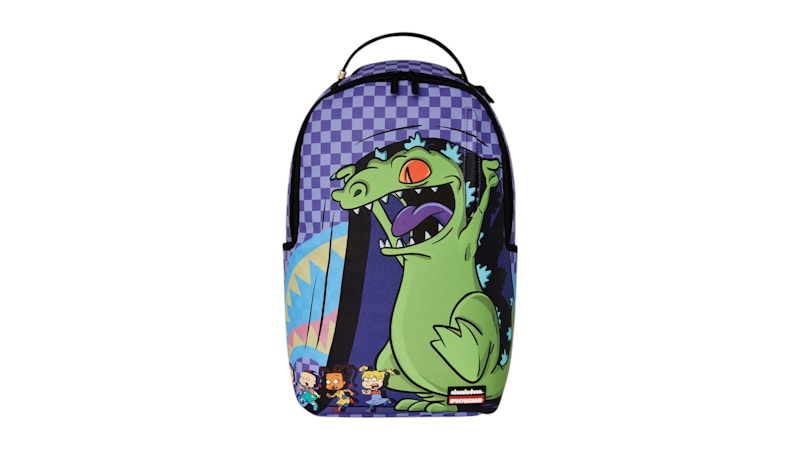 Pre-owned Sprayground Rugrats Reptar Chase Dlxsv Backpack In Multi