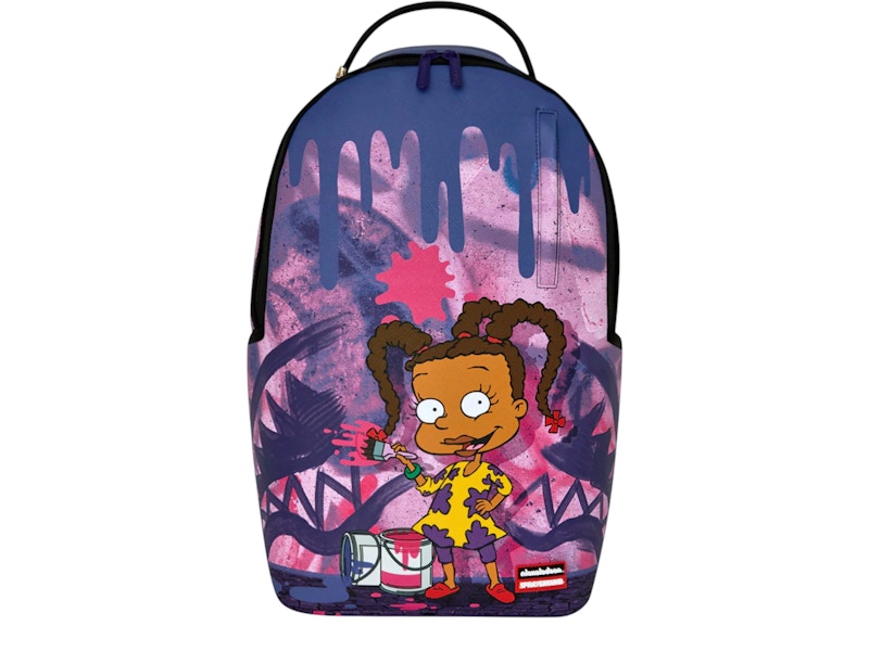 Sprayground Rugrats Susie Painting Shark Backpack Multicolor