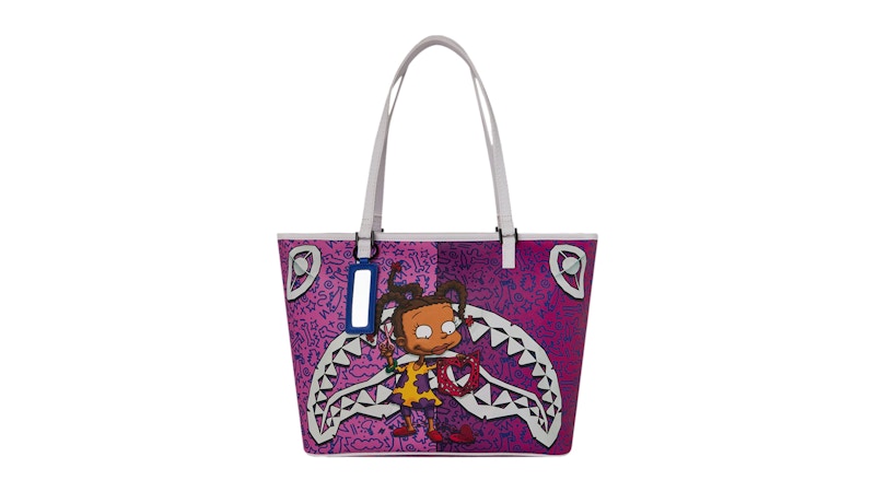 Sprayground Rugrats Susie Paper Hearts Tote Multicolor