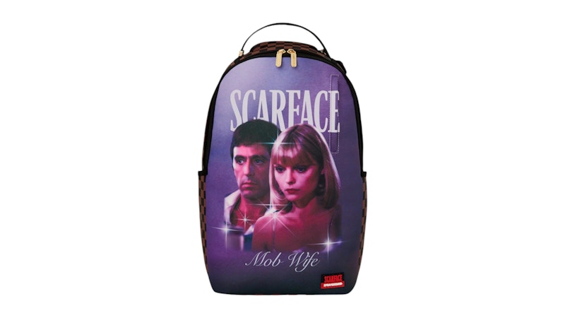 Sprayground Scarface Mob Wife Backpack Multicolor