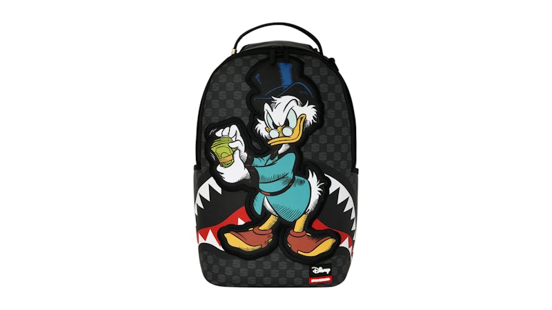 Sprayground Scrooge Mcduck Official Collab Money Counter Backpack Multicolor