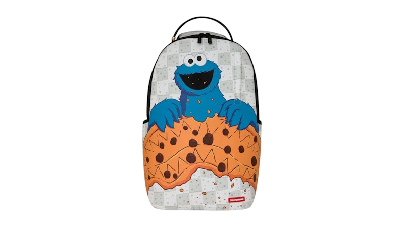 Sprayground Sesame Street Cookie Monster Shark Backpack Multicolor