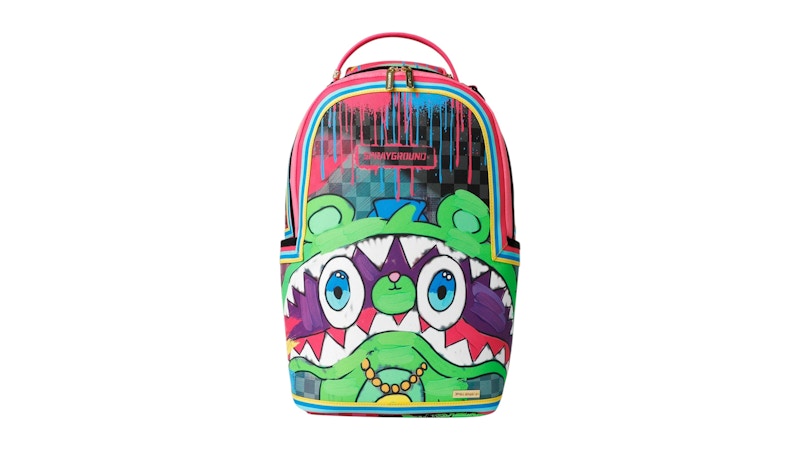 Sprayground Shark Bear Beast Backpack Multicolor