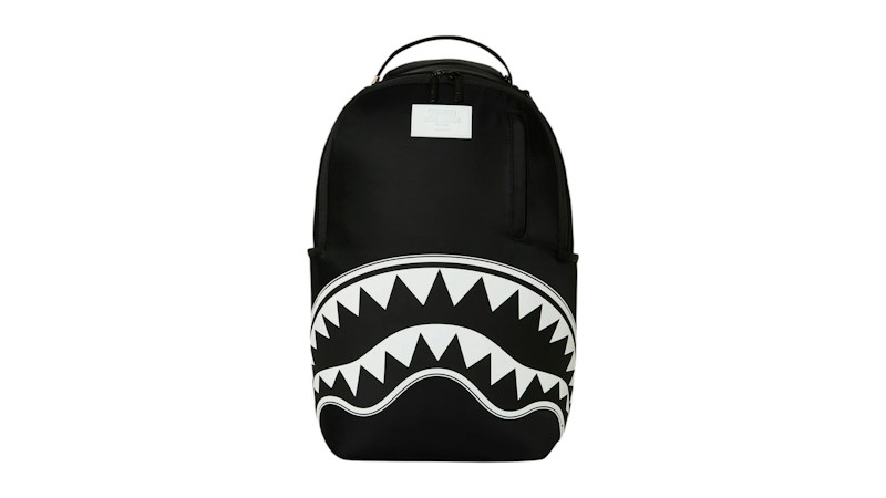 Sprayground Shark Central 2 Black White Backpack Multicolor