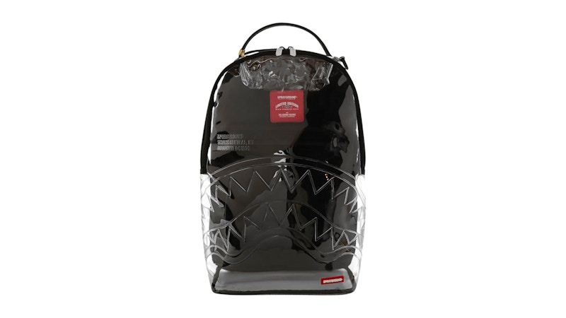 Sprayground Shark Central Clear Backpack Clear