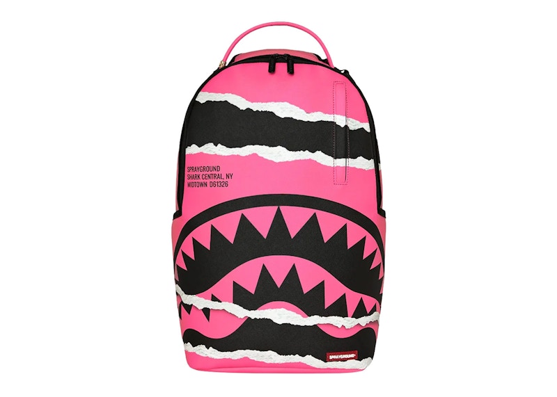 Sprayground Shark Central Duality Tear Backpack Multicolor