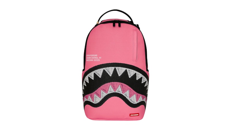 Sprayground Shark Central Embroidered Effect Backpack Multicolor