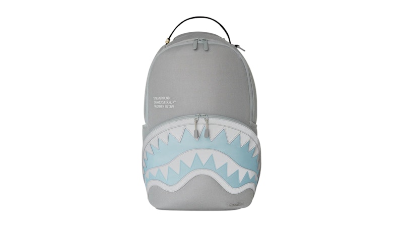 Pre-owned Sprayground Shark Central Ice Mesh Backpack In Multi