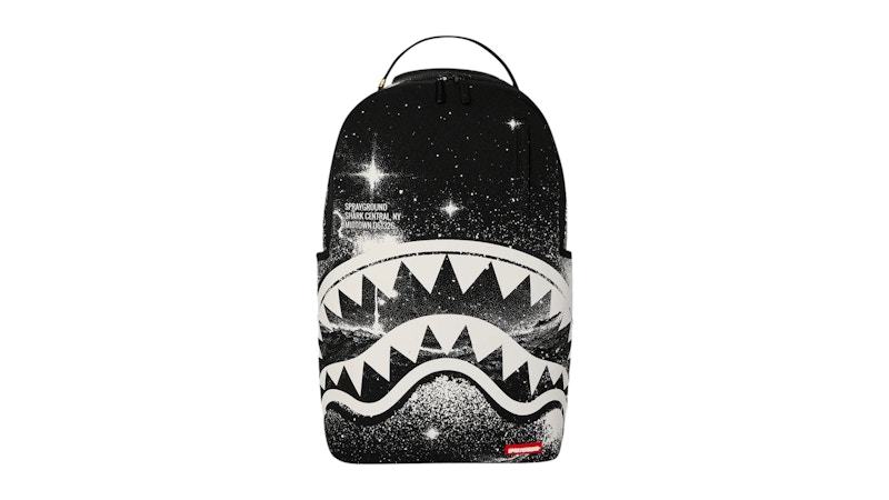 Sprayground Shark Central Overspray Backpack Multicolor