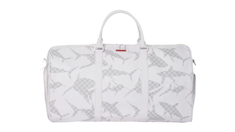 Pre-owned Sprayground Shark Check Duffle In Multi