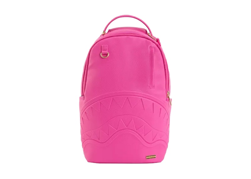 Sprayground Shark Logo Backpack Pink
