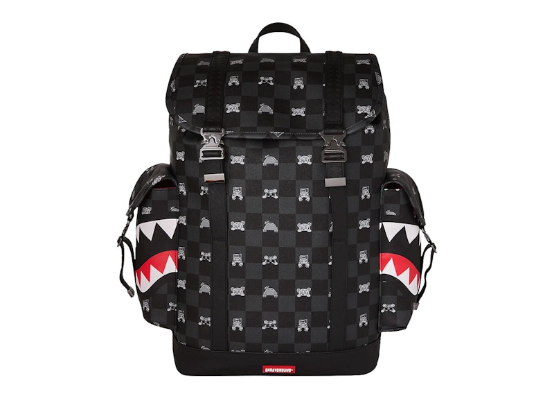 Sprayground Shark Mob Hideout Monte Carlo Backpack Multi