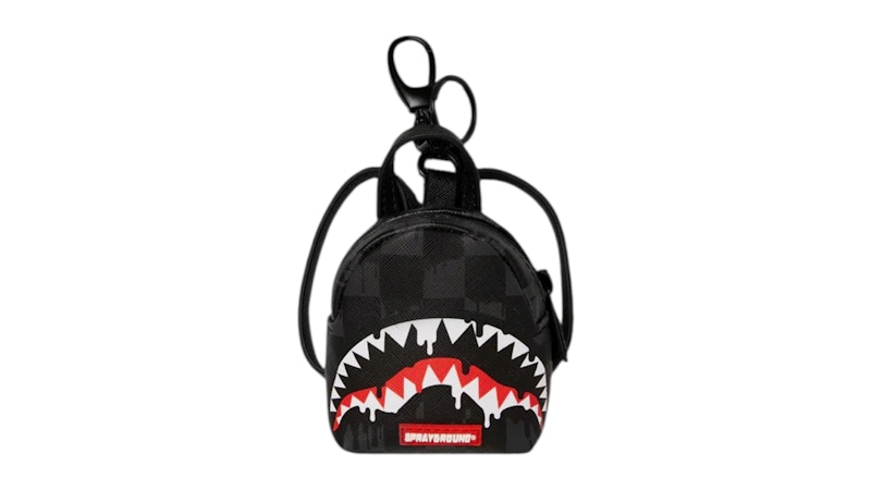 Sprayground Sharks In Paris Thunderdrip Backpack Keychain Multicolor