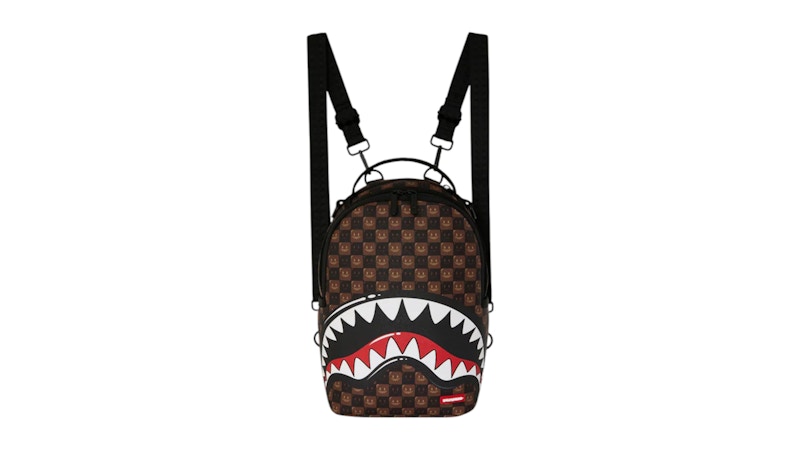 Sprayground Sharks in Paris Grin & Grind Mini Backpack Multicolor