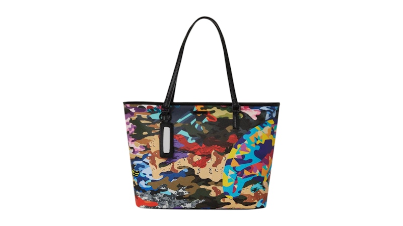 【GOLF WANG】PUZZLE CAMO TOTE BAG Puzzle Camo Tote Bag Ivory Puzzle Camo - Fall/Winter 2022