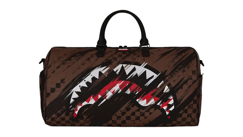 Sprayground Smeared Grunge Large Duffle Bag Multicolor