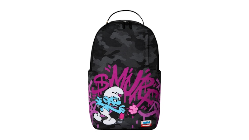 Sprayground Smurfs Shark Tag Backpack Multicolor