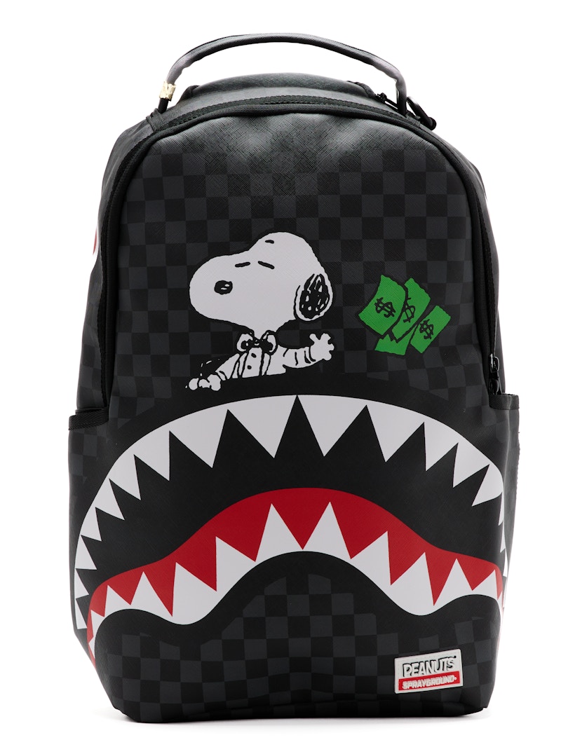 Sprayground Snoopy Shark Rich Backpack Multicolor - SS25 - US Sprayground Snoopy Shark Rich Backpack Multicolor - SS25 - US