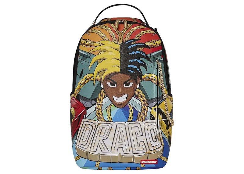 Pre-owned Sprayground Soulja Boy Techtronic Backpack In Multi