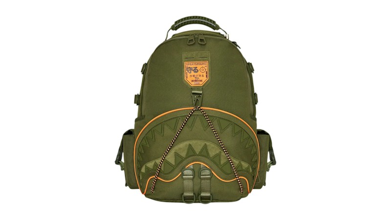 Sprayground Special Ops Shark Squad Backpack Green