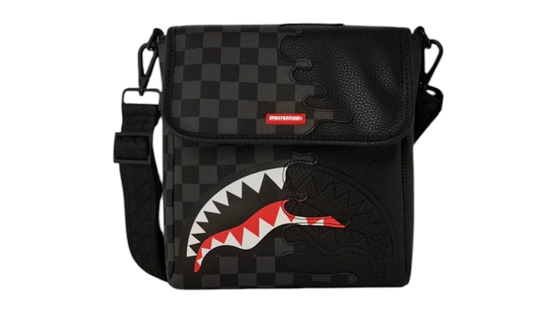 Sprayground Speed Shark Side Swipe Messenger Sling Bag Multicolor