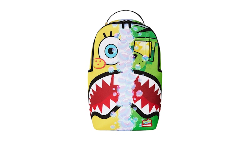 Sprayground SpongeBob And Moneybear Backpack Green/Yellow