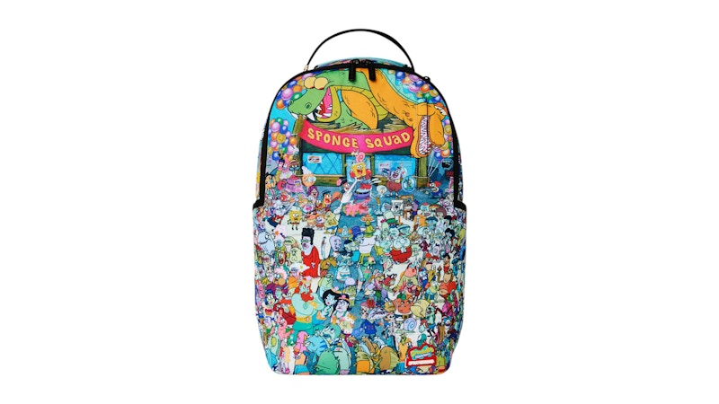 Sprayground Spongebob Big Ocean Party Backpack Multicolor