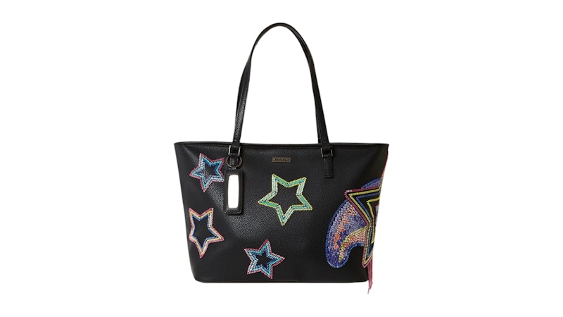 Sprayground Star Racer A.I.7 Sandflower Collab Beaded Tote Multicolor