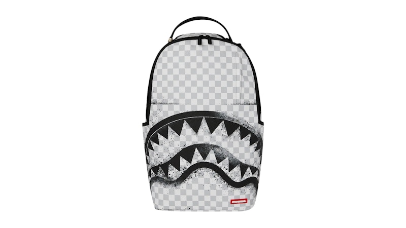 SPRAYGROUND Pre-owned Storm Fade Backpack In White/black In Multi