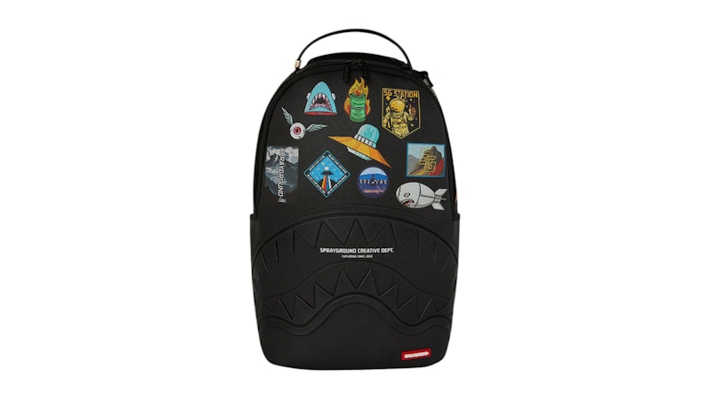 Sprayground The Journey Begins Backpack Multicolor/Black/Grey - JP