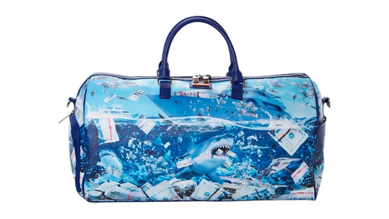 Sprayground The Shark Party Duffle Multicolor