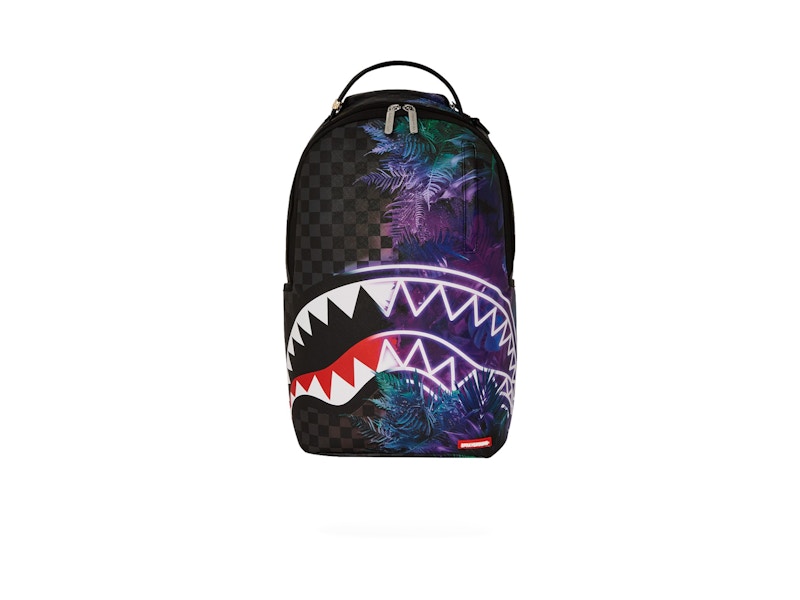 Pre-owned Sprayground Treehouse Party Dlxsv Backpack In Black