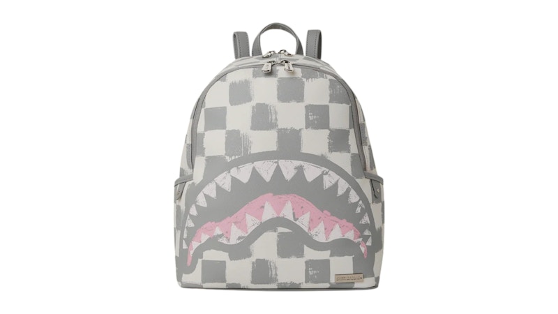 Pre-owned Sprayground Vanquish Cream Savage Backpack In Multi
