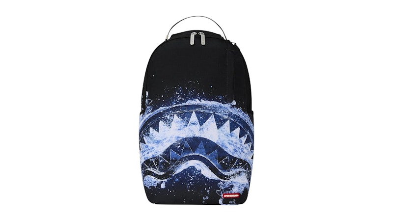 Sprayground Water Lips Shark Backpack Blue/Black