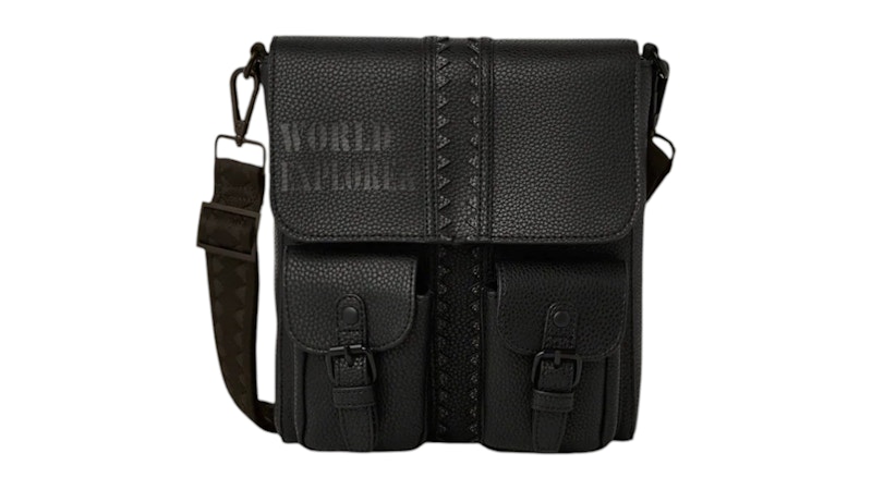 Pre-owned Sprayground World Explorer Entrepreneur Messenger Bag In Multi