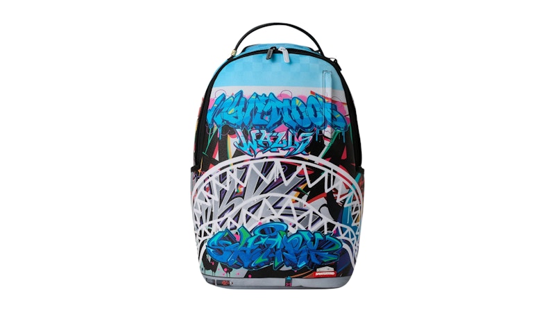 Sprayground Wynwood Walls Collab Mural Museum Backpack Multicolor