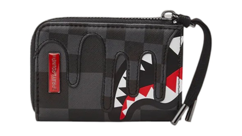 Sprayground Xtc Grey Sharks In Paris Wallet Multicolor
