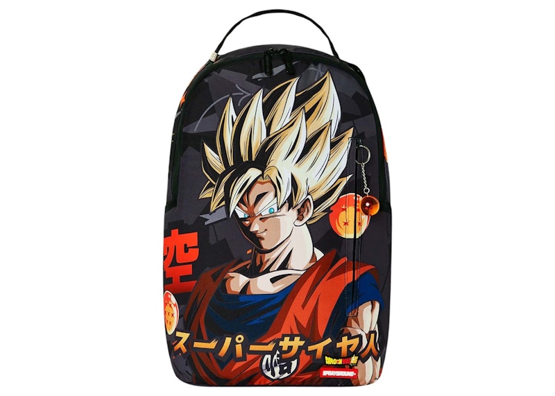 Sprayground x Dragon Ball Z Goku No Fear DLXSR Backpack Black Red GB