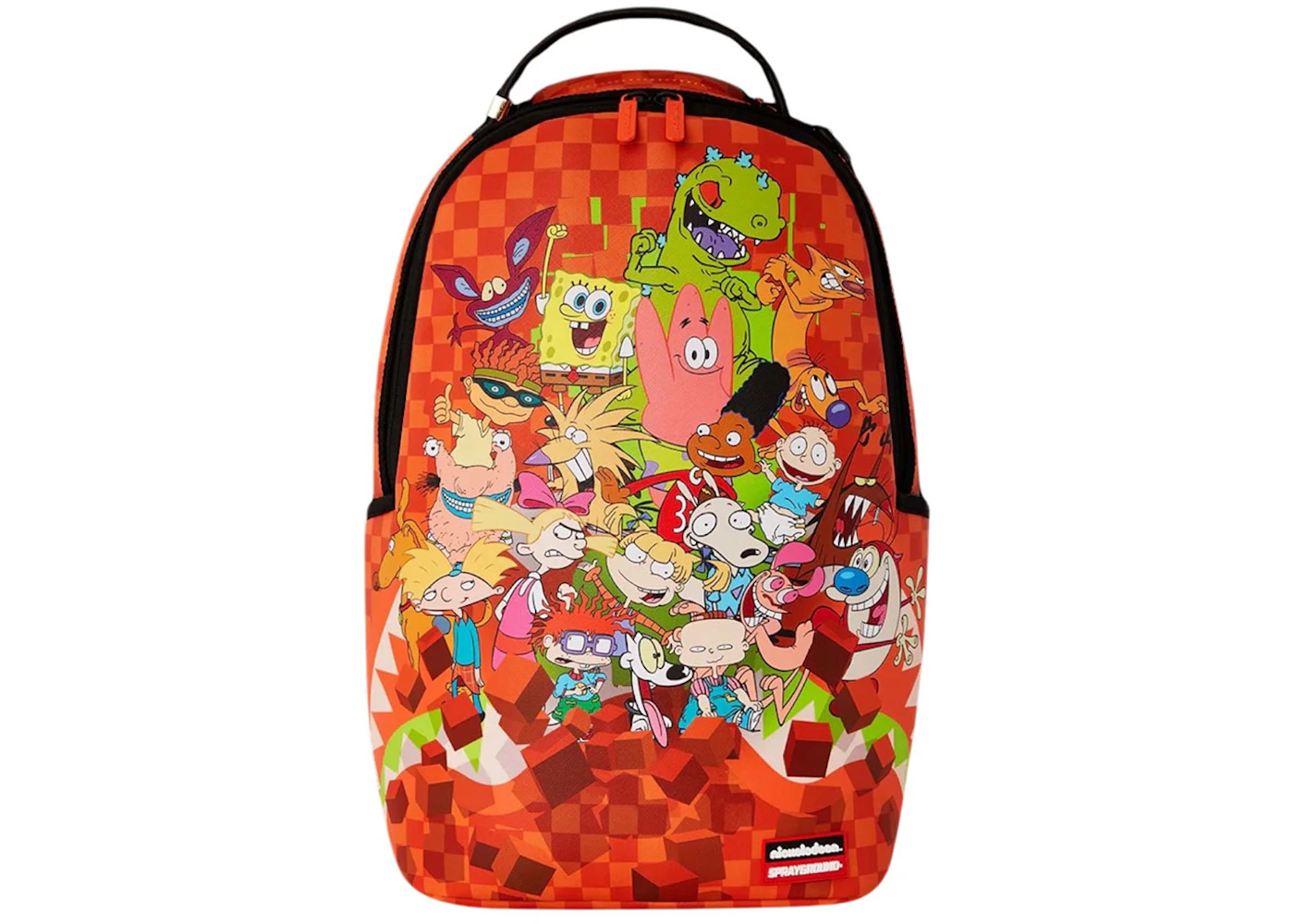 Mochilas Sprayground Nickelodeon Hombre Amarillo En Mochila Sprayground Nickelodeon Para Hombre Amarillo, Hecha De Botellas Recicladas Mochilas