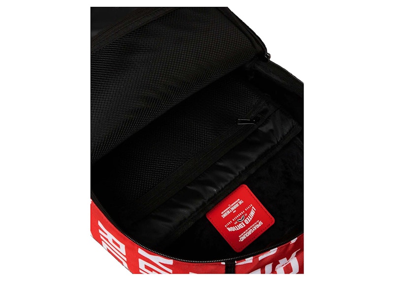 Sprayground x Richie Rich Richer Than Ever (DLXSR) Backpack Red - US