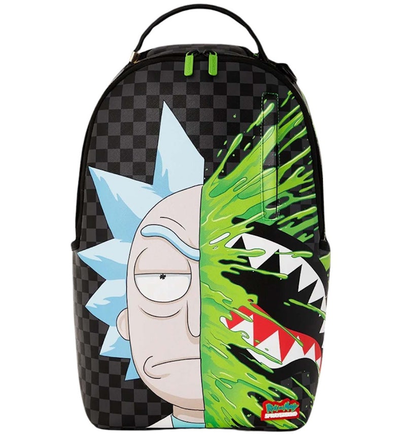 Sprayground x Rick Morty Brainshark (DLXV) Backpack Black/Grey