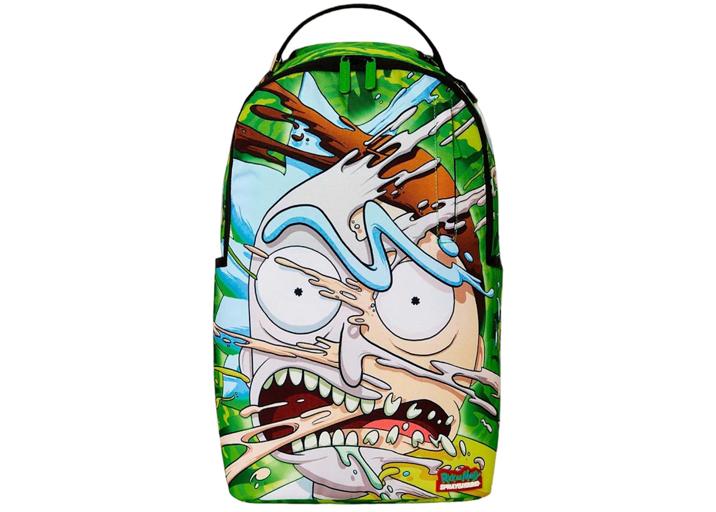 Sprayground x Rick & Morty Merge Diverge (DLXSR) Backpack Green - US