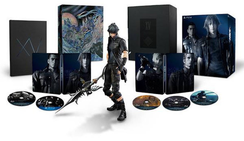 Square Enix PS4 Final Fantasy XV Ultimate Collector's Edition Video Game  Bundle - US