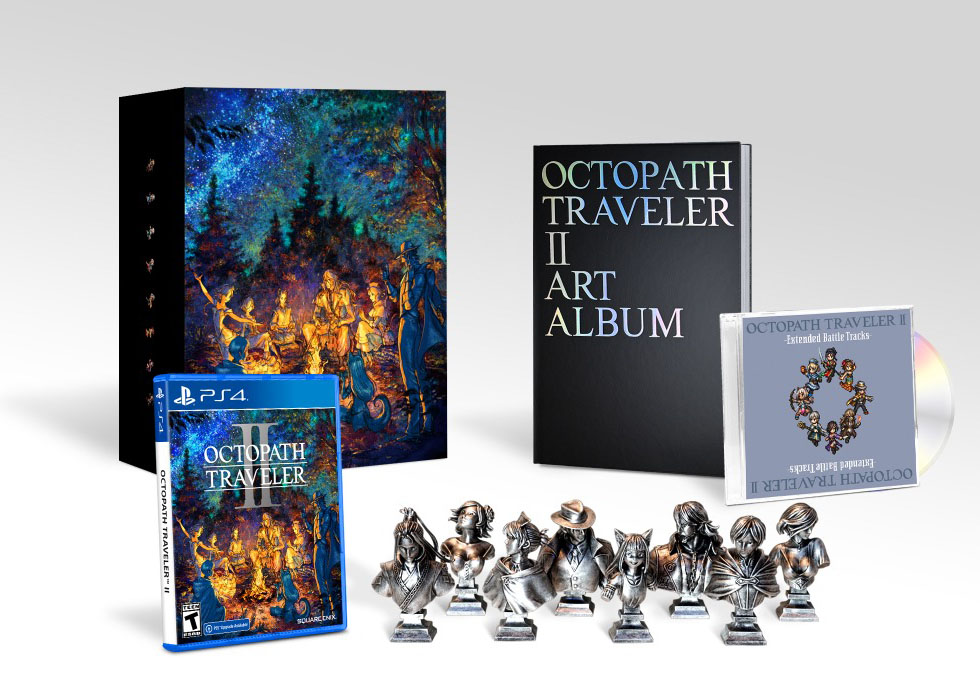 Square Enix PS4 Octopath Traveler II Collector's Edition Set Video 